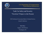 Tank Car Safety and Security “NextGen” Project to ... - Marts-rail.org