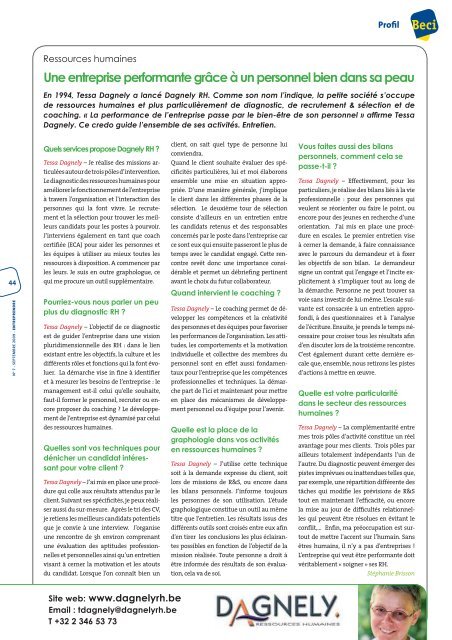 Entreprendre septembre 09 .indd - BECI