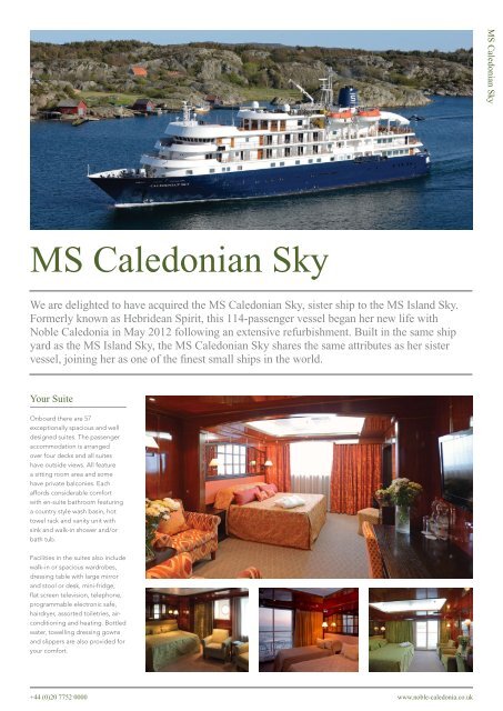 download brochure - Noble Caledonia