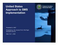 SMS for Small Operators and Private Pilots - Don Arendt, FAA - IHST