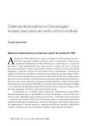 Cadernos de Jornalismo e Comunicação1: iniciativa ... - Alceu