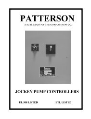 jockey pump controllers patterson