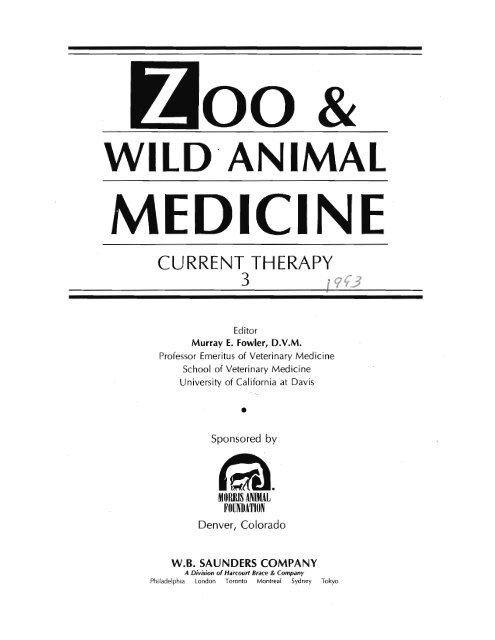Stress and Capture Myopathy in Artiodactylids Stress and Capture Myopathy in Artiodactylids