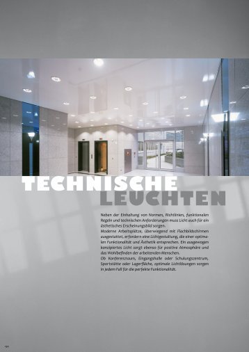 TECHNISCHE LEUCHTEN - Elektro Datz