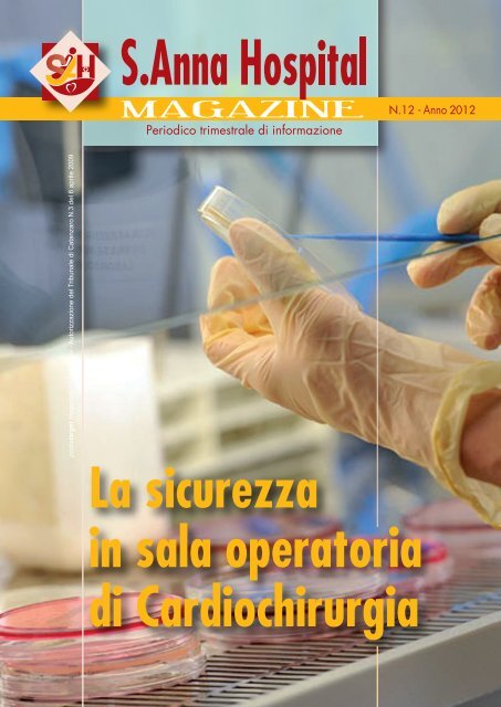 La sicurezza in sala operatoria di Cardiochirurgia - S.Anna hospital