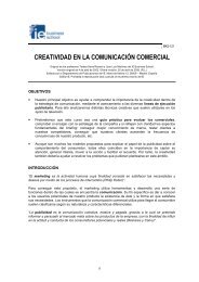 creatividad en la comunicación comercial - IE. Multimedia ...