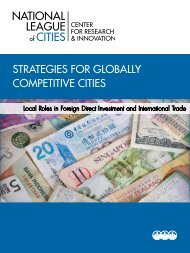 Strategies for globally Competitive Cities | local roles in