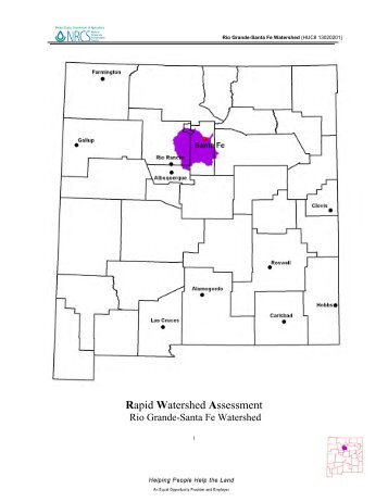 Rapid Watershed Assessment - New Mexico NRCS - US ...