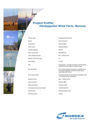 Project Profile: Havøygavlen Wind Farm,  Norway - Nordex