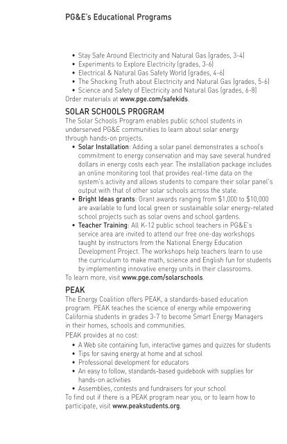 Online Energy Resources for Educators