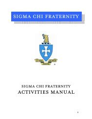 Another one Lost - Sigma Chi Fraternity