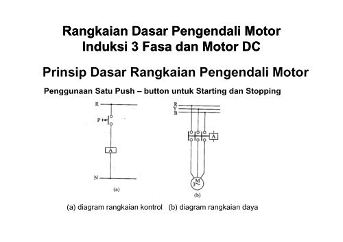 Rangkaian Rangkaian Dasar Pengendali Pengendali Motor Induksi ...