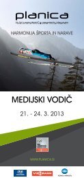 MEDIJSKI VODIÄ - Planica