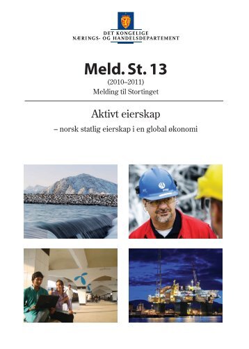 Meld. St. 13 (2010â2011) - Regjeringen.no