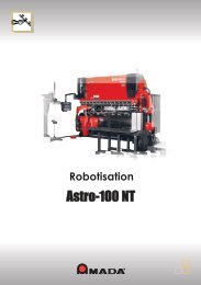 Documentation Astro 100 - Amada