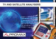 tv and satellite analysers - Mikrokom