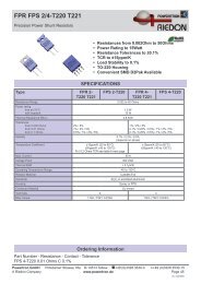 Surface mount - TAW Electronics