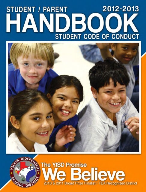 Student/Parent Handbook - Ysleta Independent School District