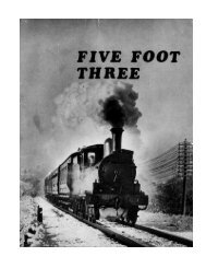 Five Foot Three Number 28 - Railway Preservation Society of Ireland