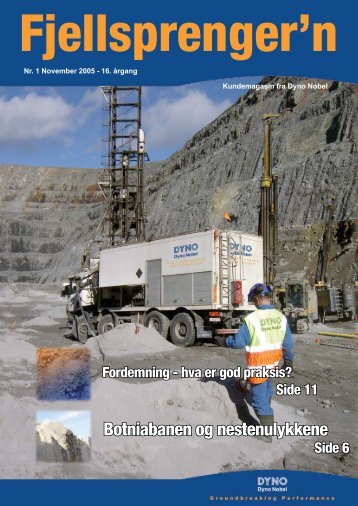 Fjellsprengern Nummer 1_2005.pdf - Orica Mining Services
