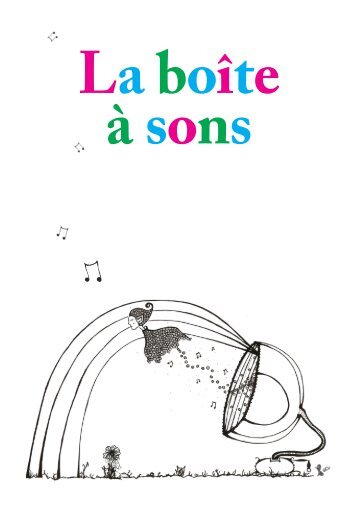 Cahier didactique "La boÃ®te Ã  sons"