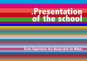 .Presentation of the school - NÃƒÂ®mes