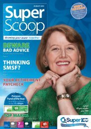SuperScoop - QSuper - Queensland Government