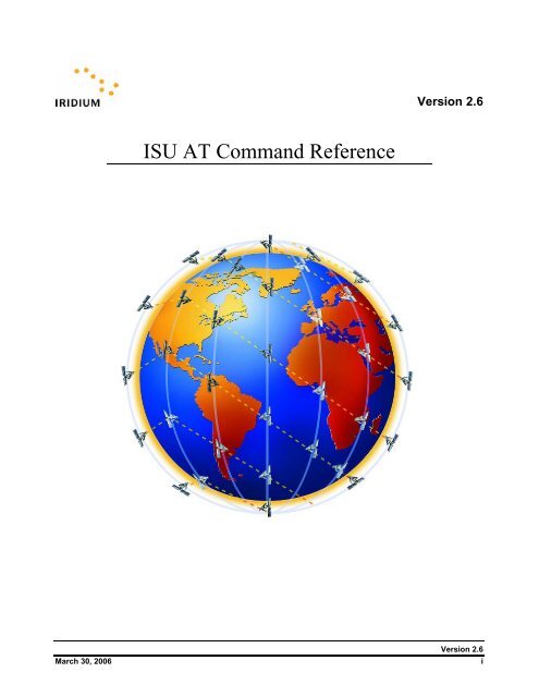 ISU AT Command Reference