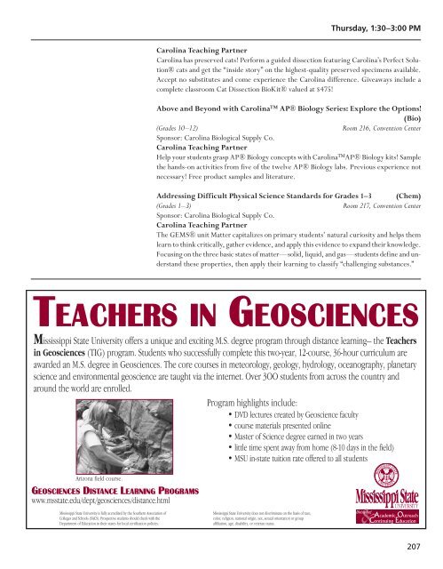 New Orleans Program, Vol. 1 - National Science Teachers Association