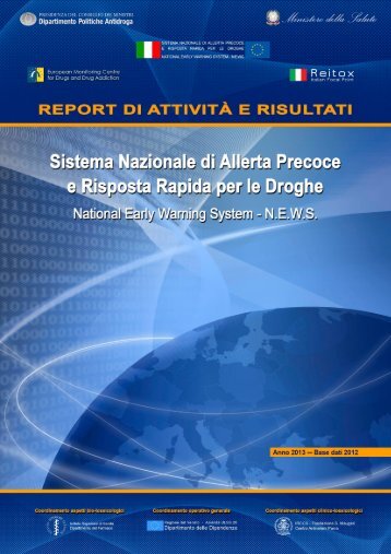 Report 2013 Sistema Nazionale Allerta Precoce e ... - CesDop