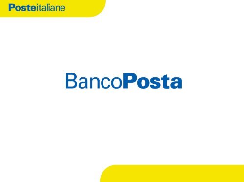 PosteItaliane BancoPosta - Postal Financial Inclusion