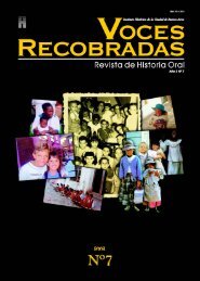 Memoria - AsociaciÃ³n de Historia Oral de la RepÃºblica Argentina