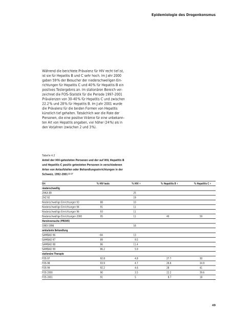 Globalevaluation des Massnahmenpakets des Bundes zur ... - IUMSP