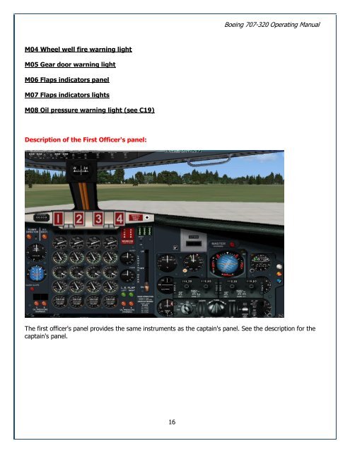 AFVA Aircraft Operations Manual - Air France Virtual Airlines