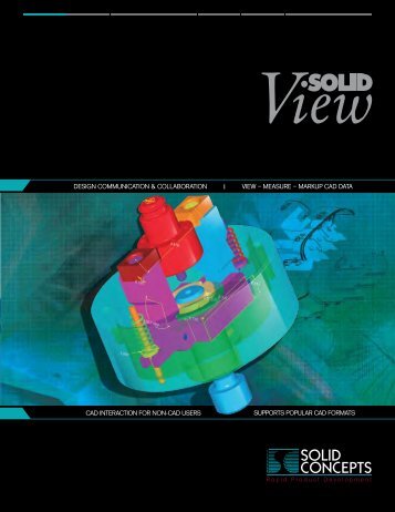 SolidView Software Brochure - Solid Concepts