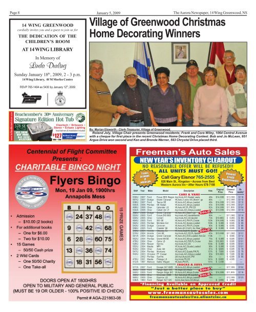 Dave's Collision Works Ltd. - The Aurora Newspaper