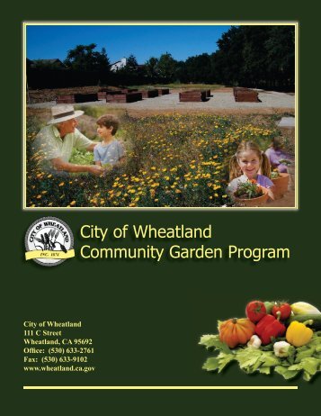 City of Wheatland Community Garden Program