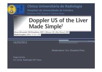 Doppler Hepático - H.U.C.
