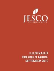 ILLUSTRATED PRODUCT GUIDE - Jesco Lighting