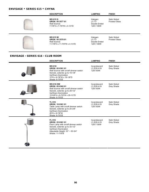 ILLUSTRATED PRODUCT GUIDE - Jesco Lighting