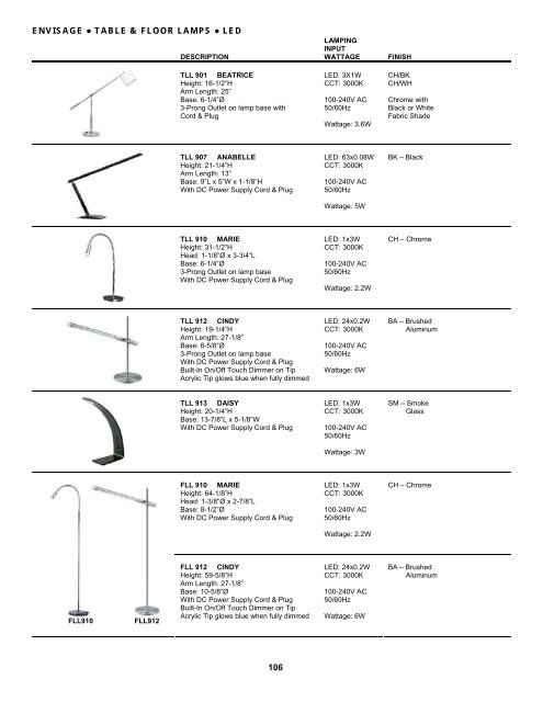 ILLUSTRATED PRODUCT GUIDE - Jesco Lighting