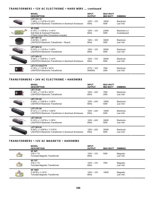 ILLUSTRATED PRODUCT GUIDE - Jesco Lighting