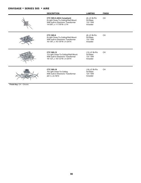 ILLUSTRATED PRODUCT GUIDE - Jesco Lighting