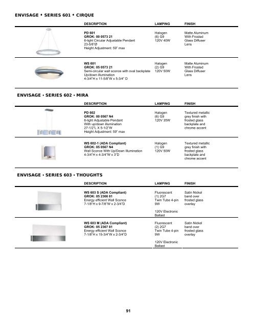 ILLUSTRATED PRODUCT GUIDE - Jesco Lighting