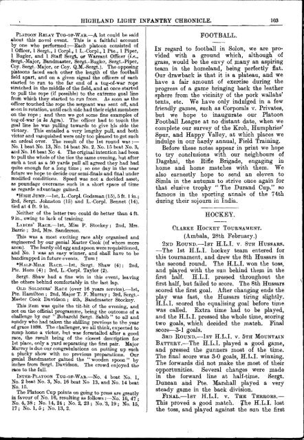 HLI Chronicle 1914 - The Royal Highland Fusiliers