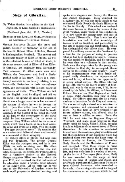 HLI Chronicle 1914 - The Royal Highland Fusiliers