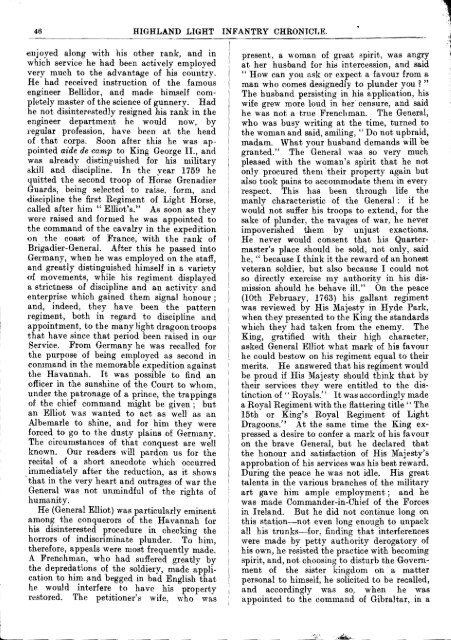 HLI Chronicle 1914 - The Royal Highland Fusiliers