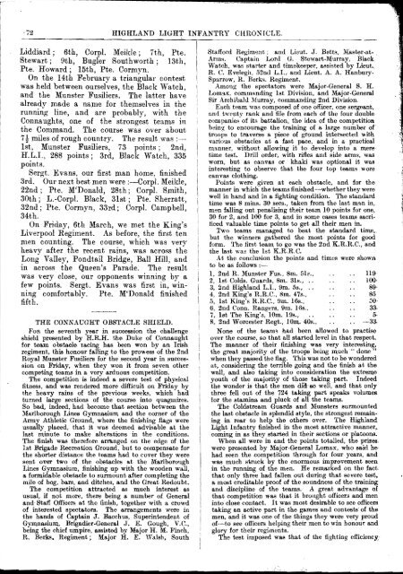 HLI Chronicle 1914 - The Royal Highland Fusiliers