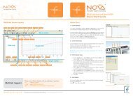 MultiLab for the NOVA5000 Quick Start Guide