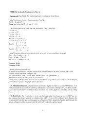 MTH131. Session Z. Practice set 2. Part 1. Section 1.2. Page 24-29 ...